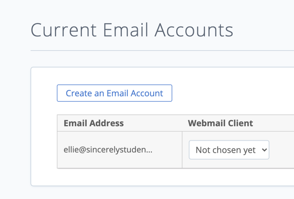 create a professional email for free with Bluehost!