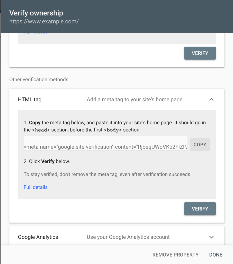 Use Google Search Console to improve SEO.