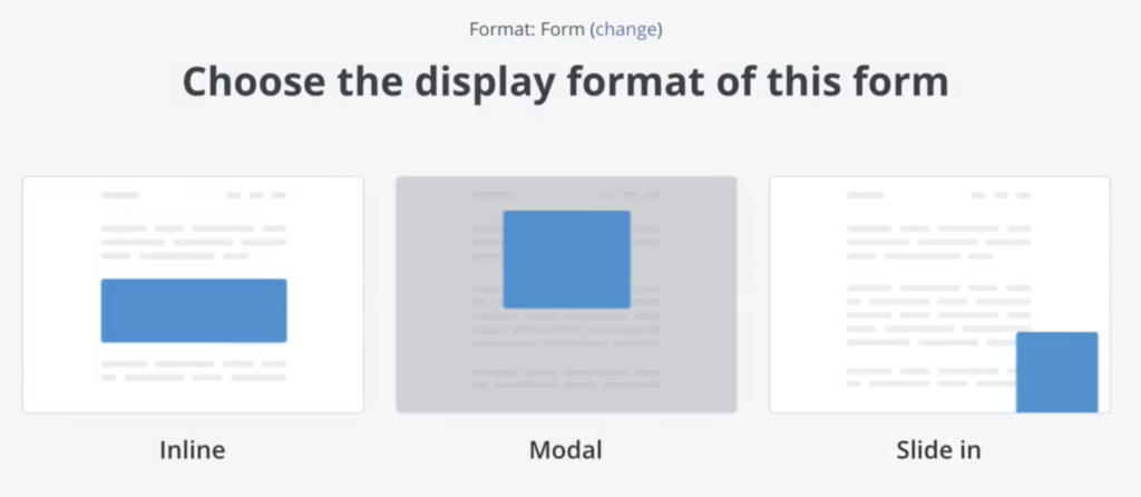 Create a ConvertKit form