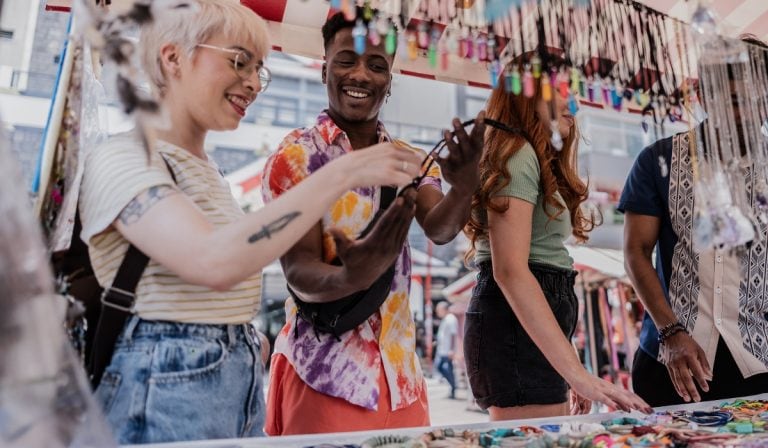 shopping for Souvenirs from Canada