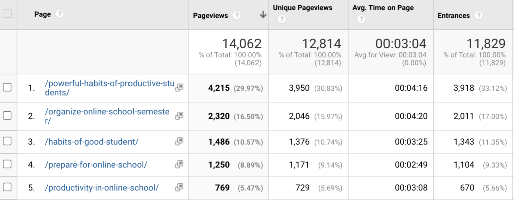 my pageviews How To Start A Successful Student Lifestyle Blog