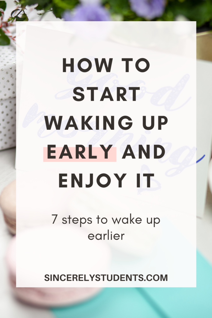 How to wake up earlier in the morning and enjoy it.