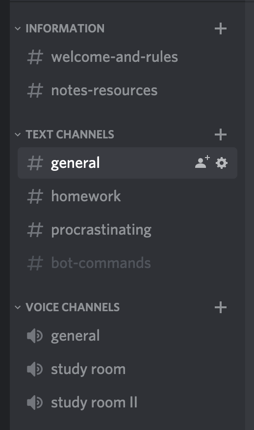 Use Discord to chat with others and hold virtual study sessions