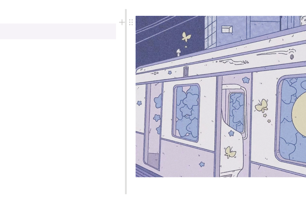 How to adjust column sizes in Notion