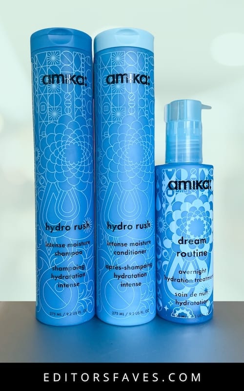Amika Hydro Rush Intense Moisture Shampoo + Conditioner