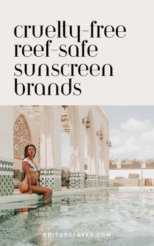 we found the best cruelty-free reef-safe sunscreen brands
