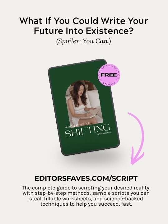 shifting scripting manifesting Ebook with fillable worksheets!