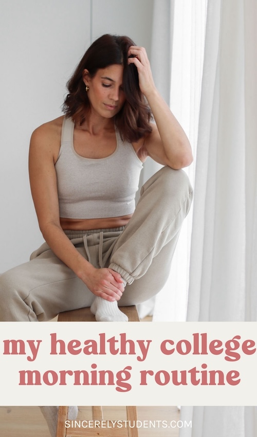 My Calming Morning Routine as a College Student