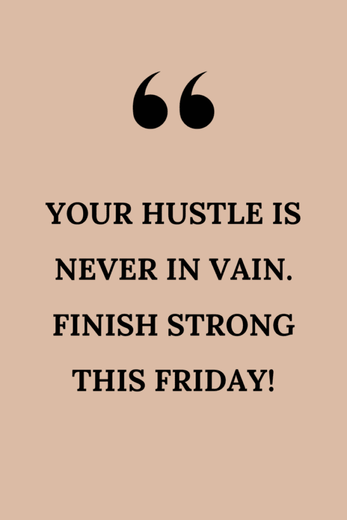 Quote about Friday