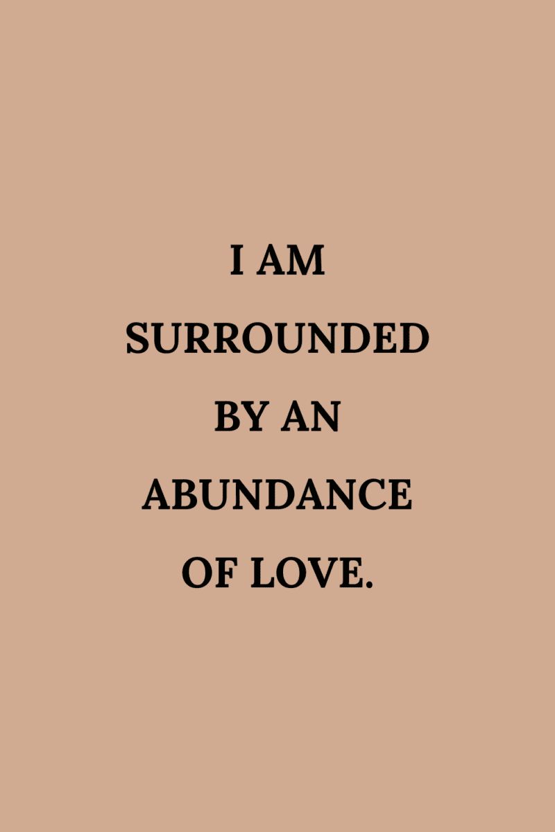 An affirmation for new moms