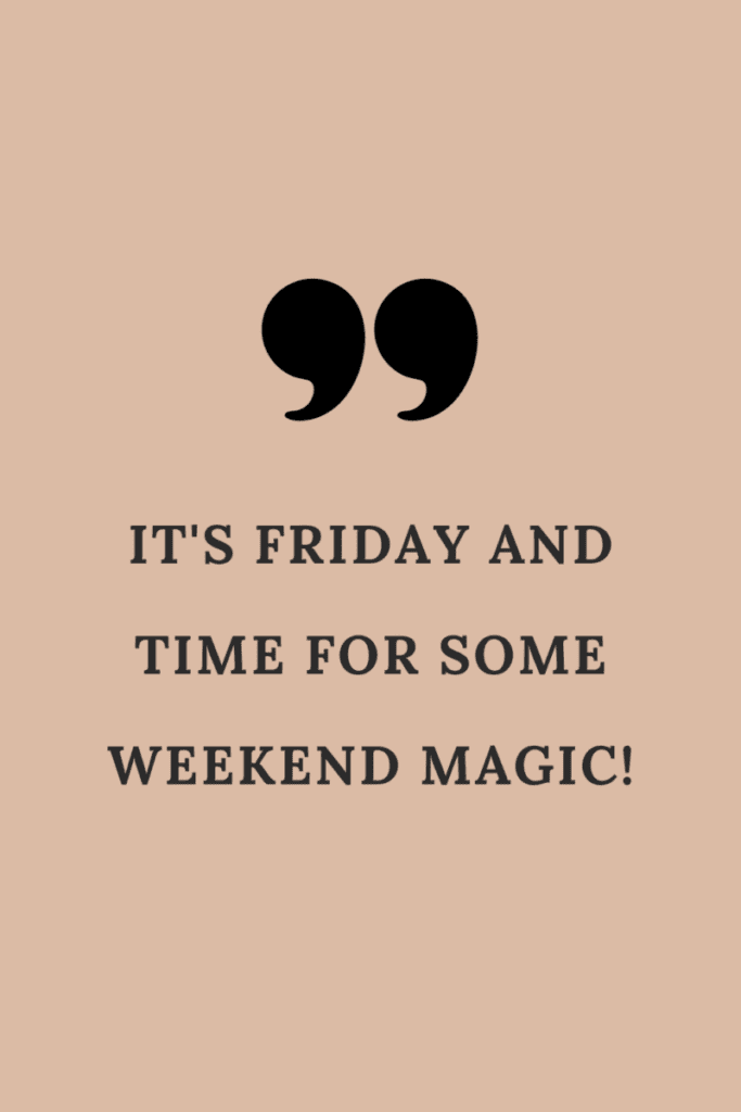 Quote about Friday