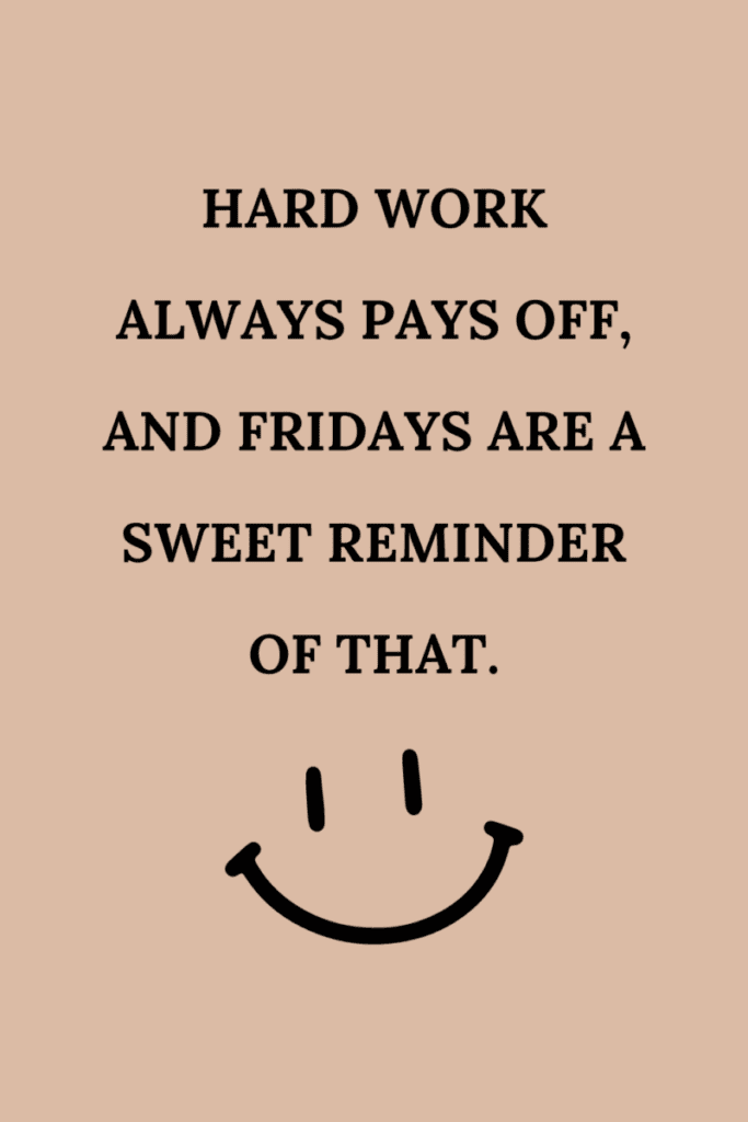 Quote about Friday