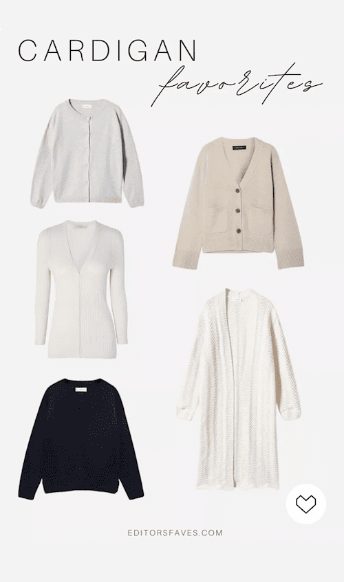 Cozy cardigans that go with everything