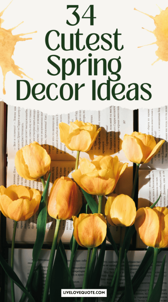 2 6 Beautiful Spring Decor Ideas To Spruce Up Your Home This Season