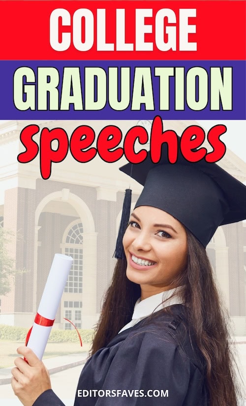 amazing college graduation speeches