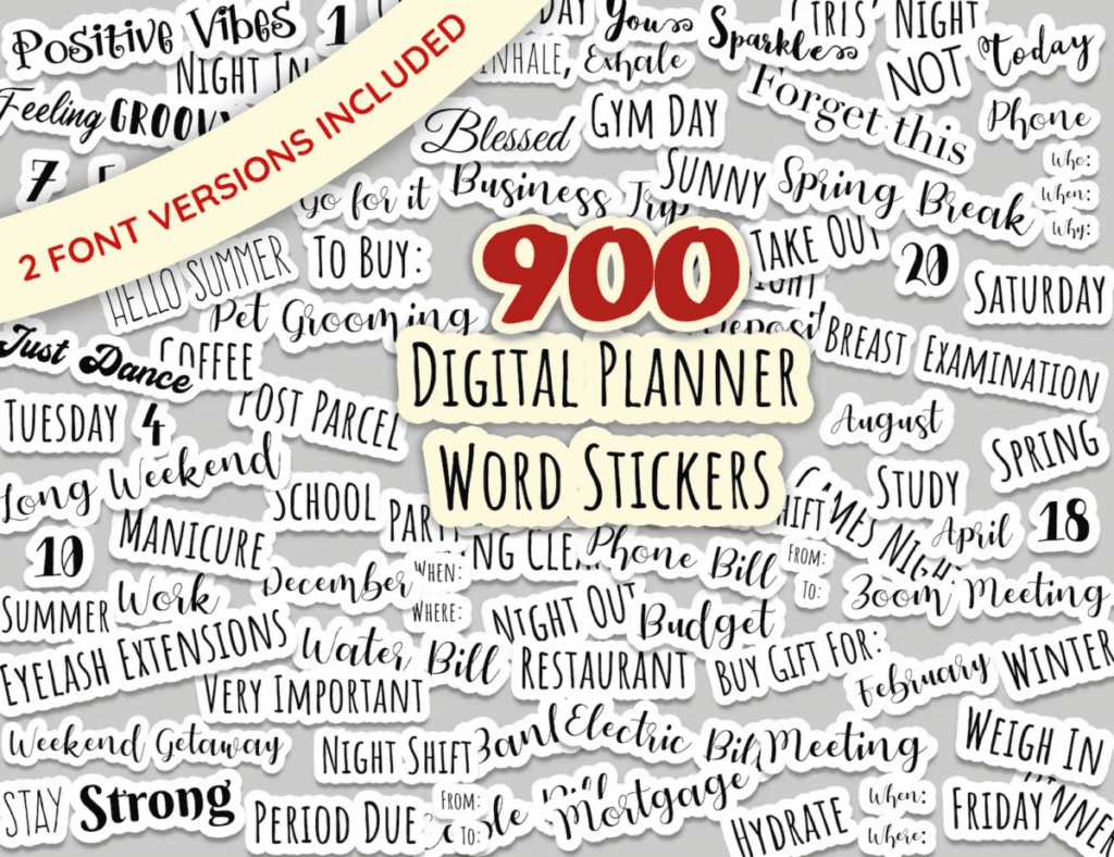 image 13 The Absolute Best Digital Planner Stickers