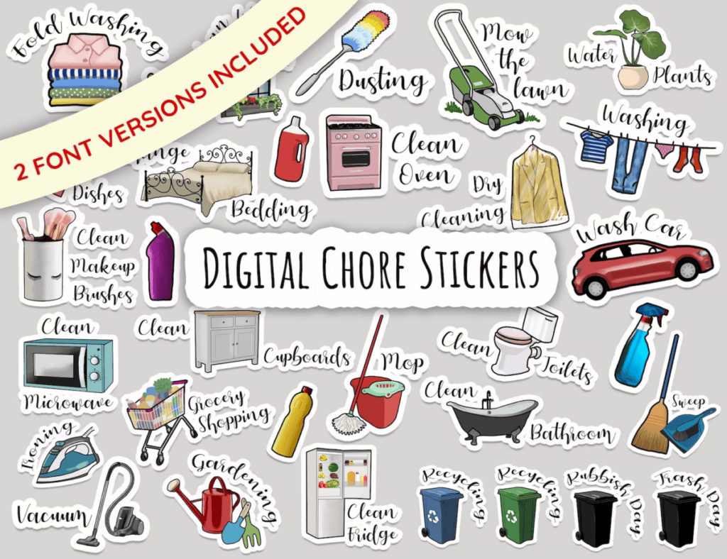 image 14 The Absolute Best Digital Planner Stickers