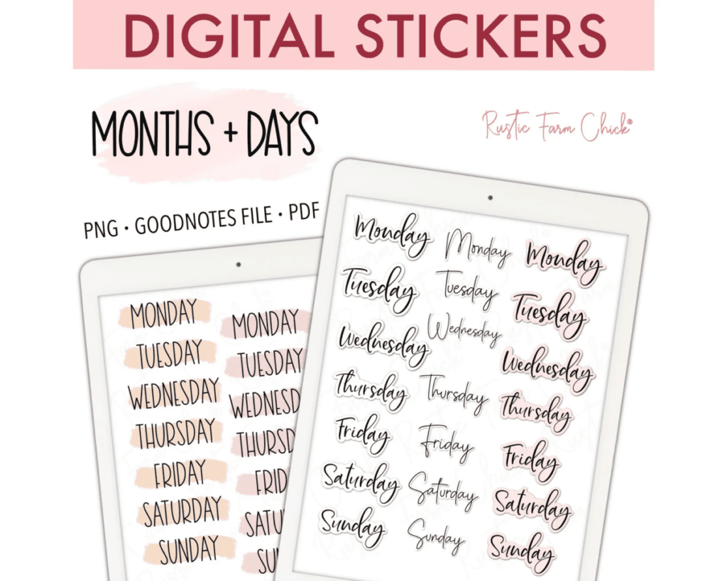 image 15 The Absolute Best Digital Planner Stickers