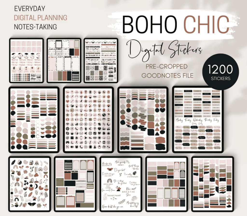 image 4 The Absolute Best Digital Planner Stickers