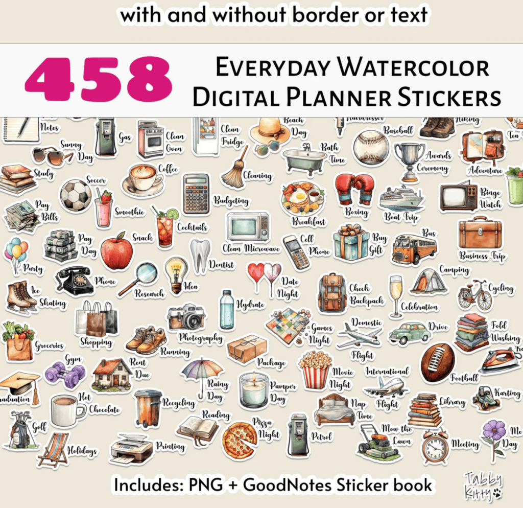 image 5 The Absolute Best Digital Planner Stickers