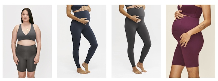 girlfriend collective eco-friendly maternity brands