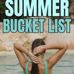 visual of swimming example of ultimate summer bucket list fun things to do this summer