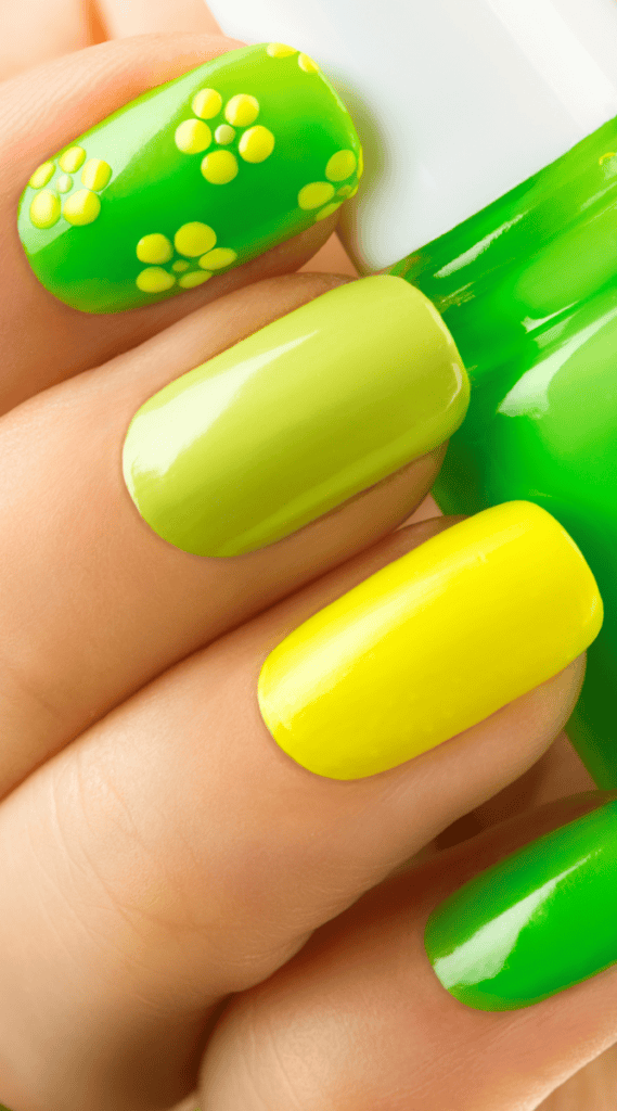 11 1 Colorful Summer Nails Ideas