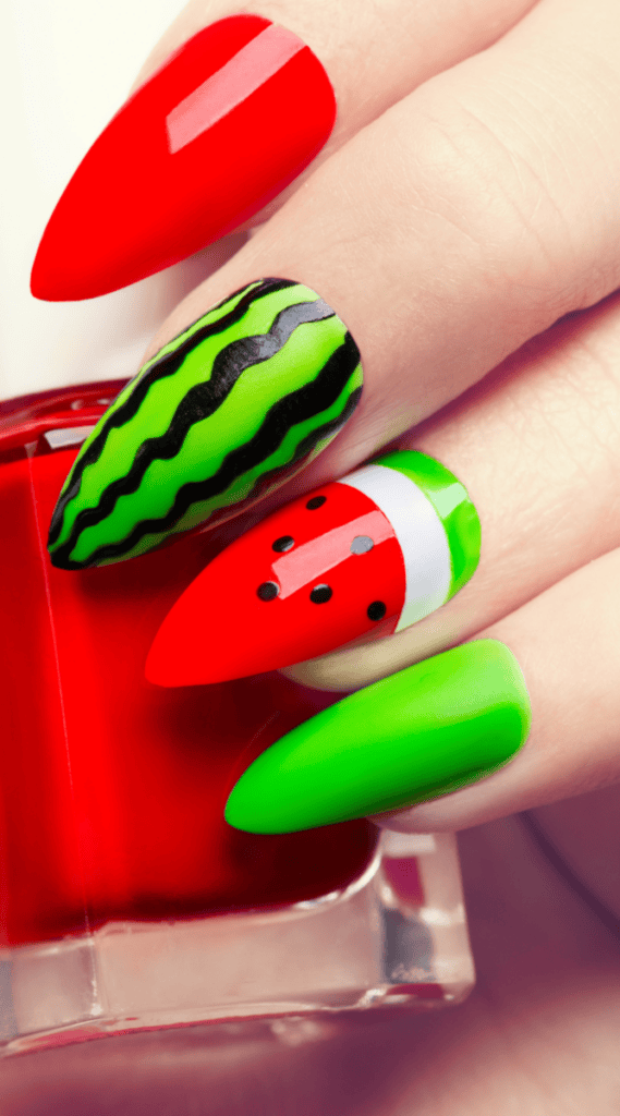 29 1 Colorful Summer Nails Ideas