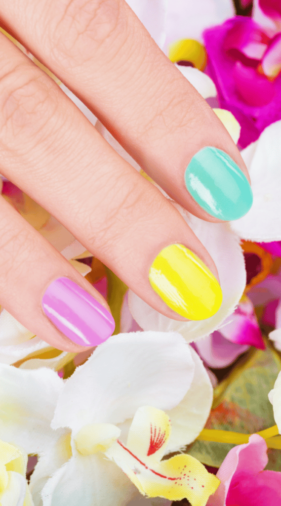 31 1 Colorful Summer Nails Ideas