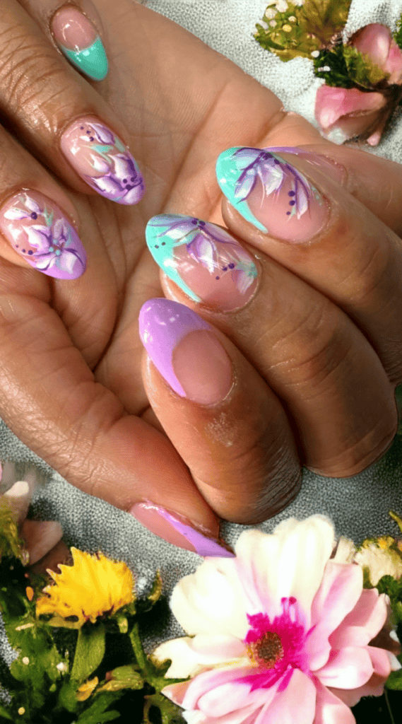 51 1 Colorful Summer Nails Ideas