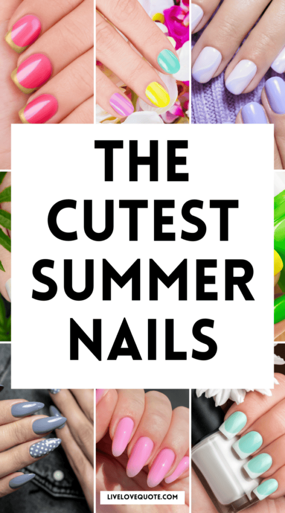 Summer Nails 2025 Colorful Summer Nails Ideas