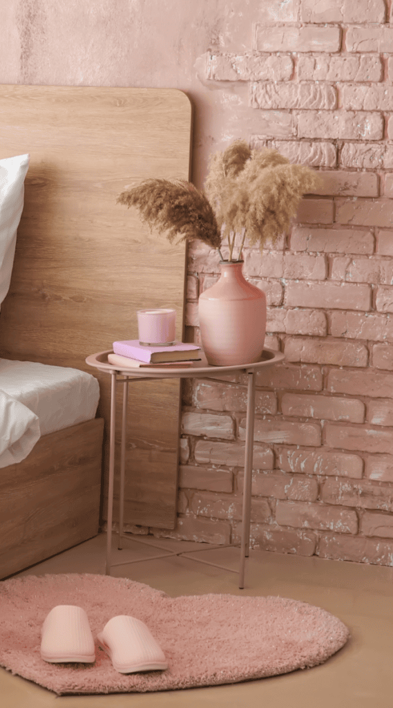 pink heart shaped rug 3 Cute Pink Dorm Room Decor Ideas You'll Love