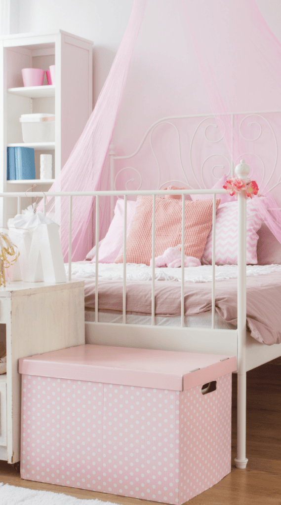 pink storage 2 Cute Pink Dorm Room Decor Ideas You'll Love