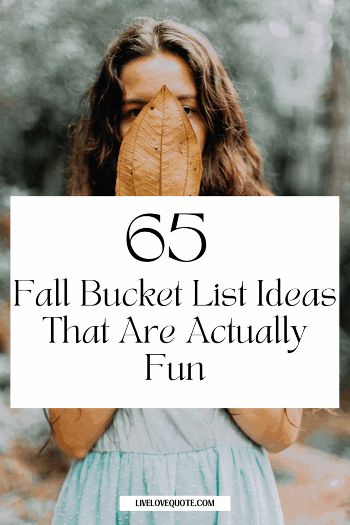 Fall Bucket List 14 Fun Fall Activities for Autumn (Fall Bucket List)