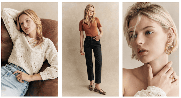 closer look at chic french capsule wardrobe brand sezane