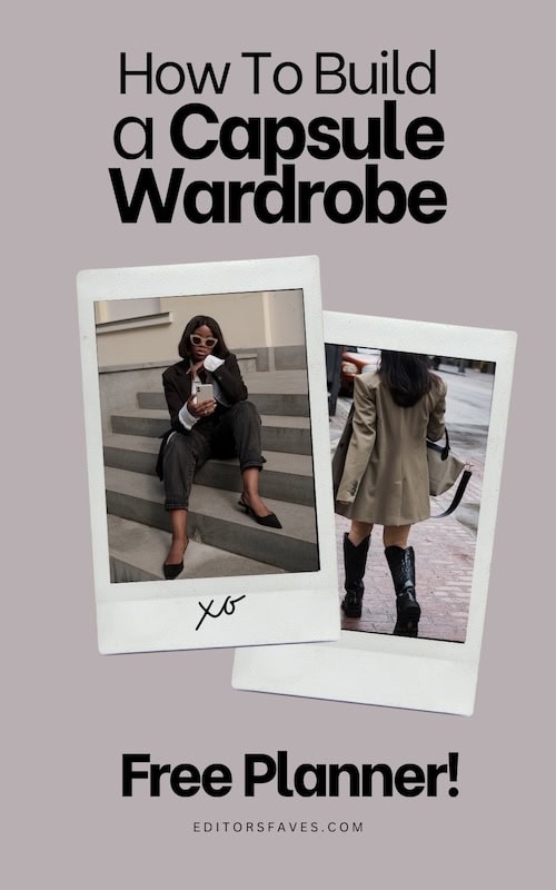 The Best Guide If You Want To Learn How To Build A Capsule Wardrobe