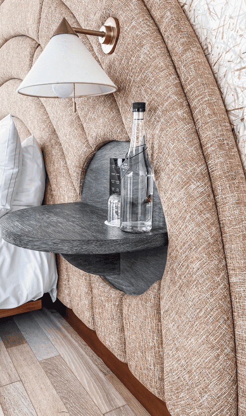 view inside the suites at proper santa monica