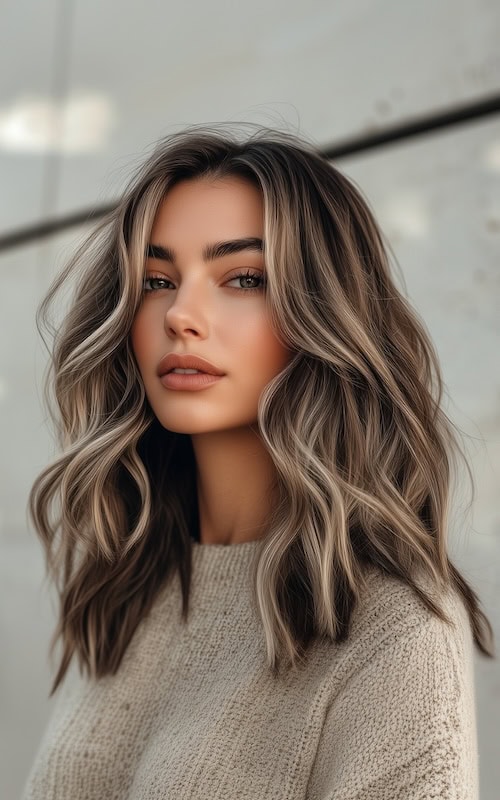 Chunky Highlights Fall Hair Trends