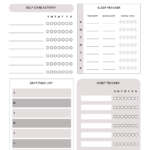 Wellness Tracker.pdf At Home Spa Day Ideas: Checklist Included