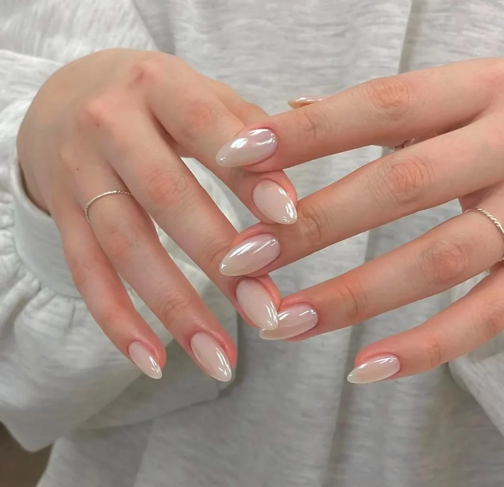 6 3 Super Classy White Nails
