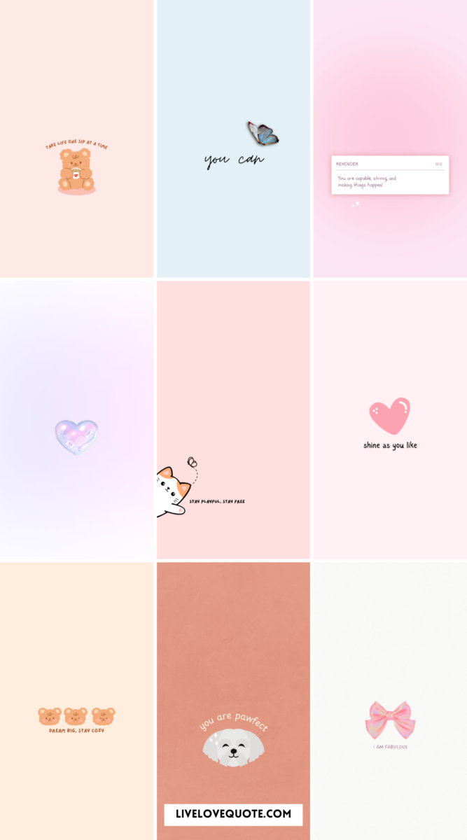 Cute Minimal iPhone Wallpapers