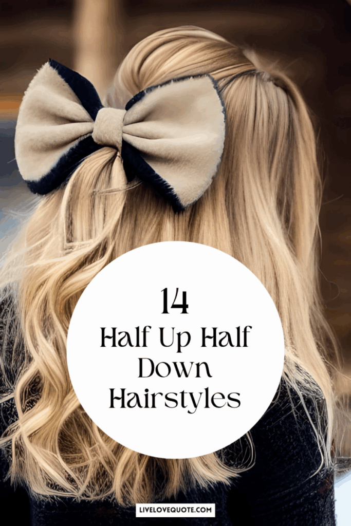1 3 Half Up Half Down Hairstyles You'll Love