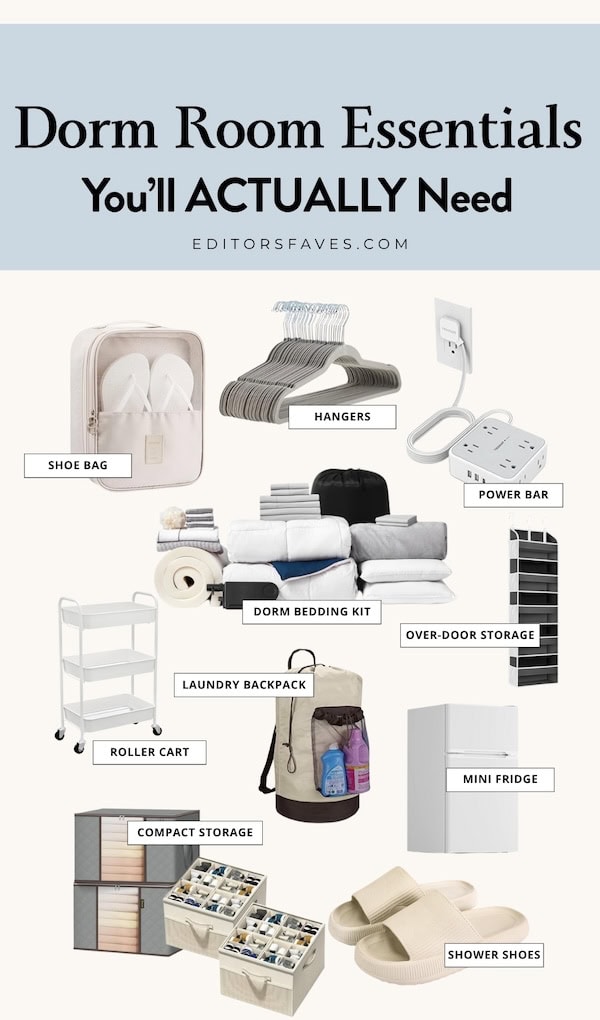 awesome dorm room essentials you'll actually need -