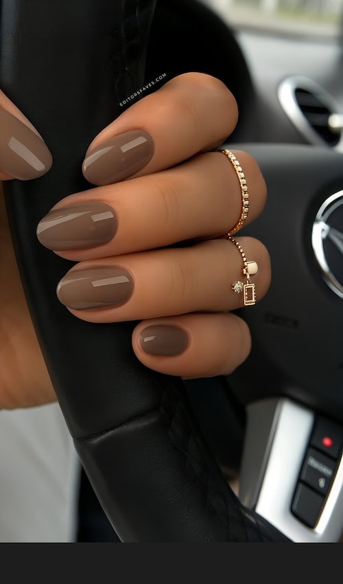 high-gloss fall nails best october nailåfall nails amazing - fall inspo nails