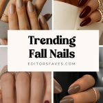 examples of various fall nails best october nail ideas