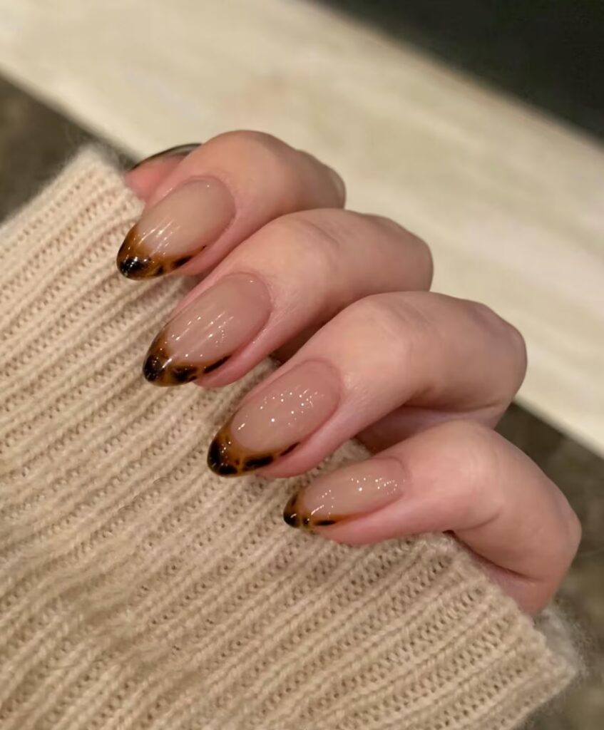 5 1 Sleek & Stylish Brown Nails