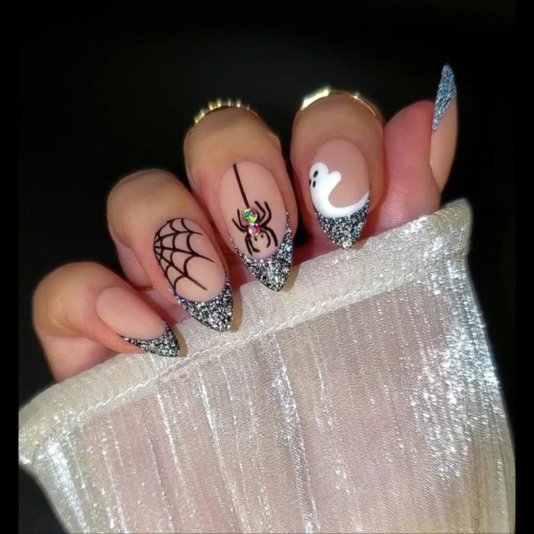 inspiring halloween nail design ideas