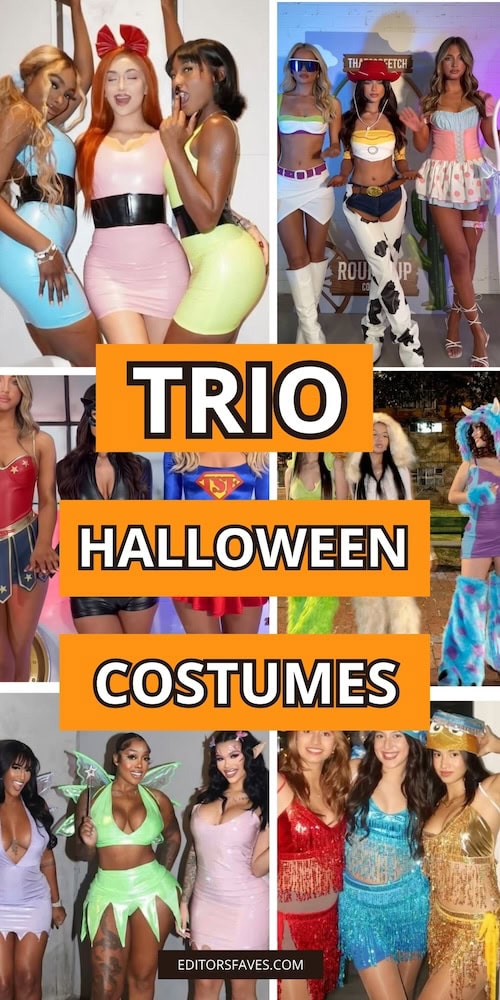 amazing trio halloween costumes to try with your besties 