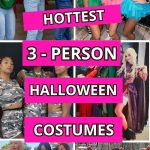 best 3 person trio halloween costumes for friends_