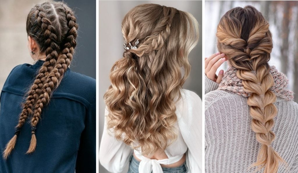 Biglist of trending winter hair braids you'll want to copy
